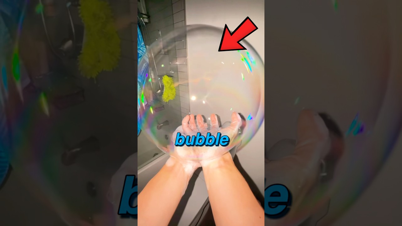 How To Make A Bubble With Your Hands! #yt #shorts