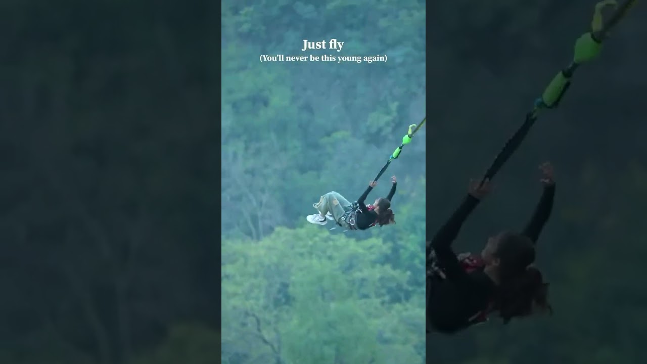 Experience the Ultimate Adventure in Rishikesh 🌊 | Thrill Factory's Exciting Leap