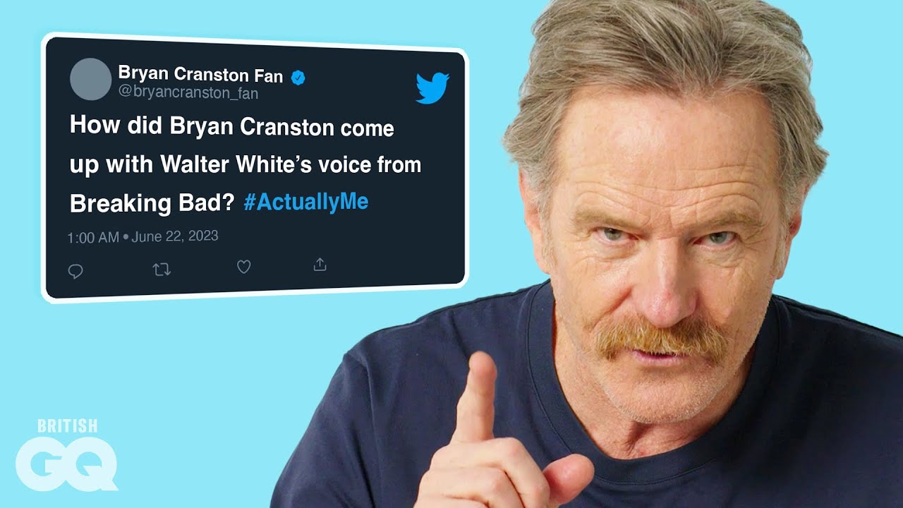 Bryan Cranston Answers Fan Questions | Actually Me