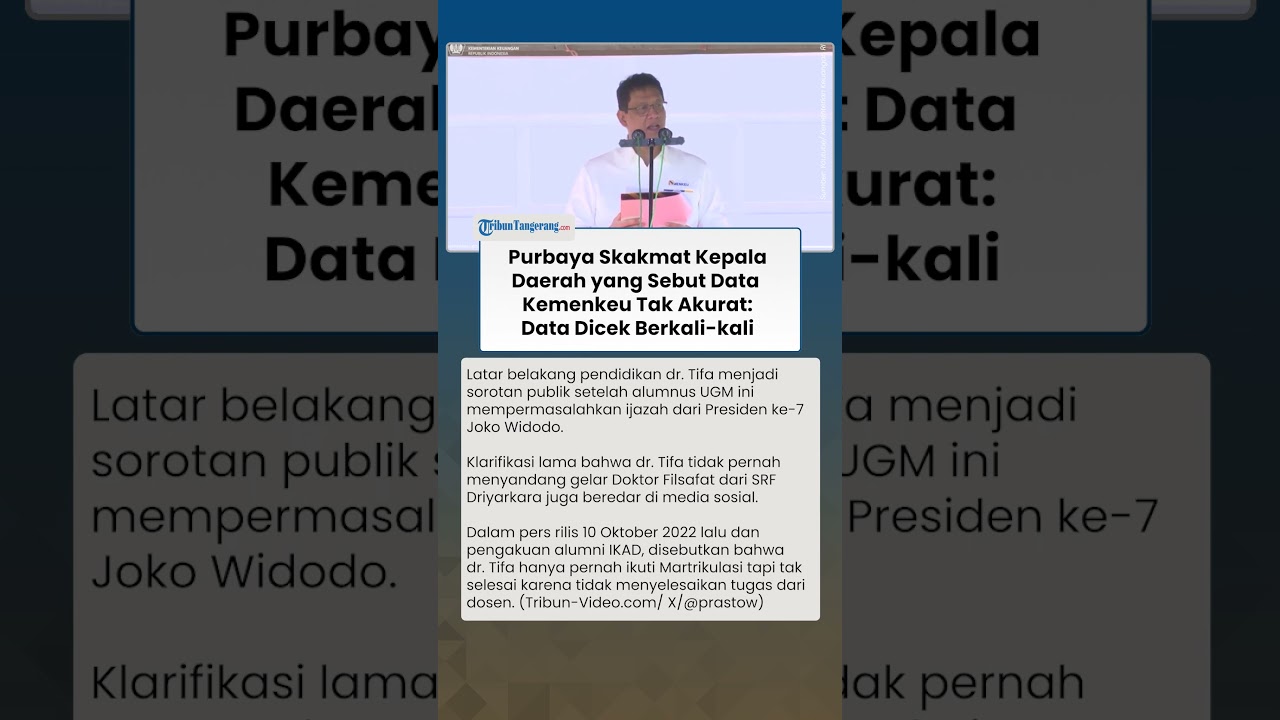 Purbaya Yudhi Tolak Tuduhan Data Kemenkeu Tak Akurat 🔍