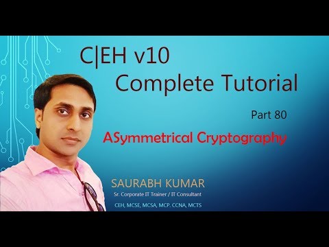 Asymmetric Cryptography || CEH v10 Part 80 || Hacking Tutorial || Certified Ethical Hacker