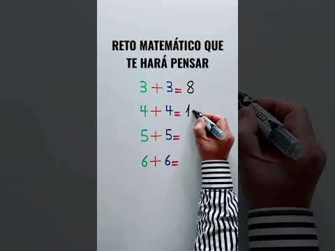 Reto matemático - Reto de matemáticas que te hará pensar