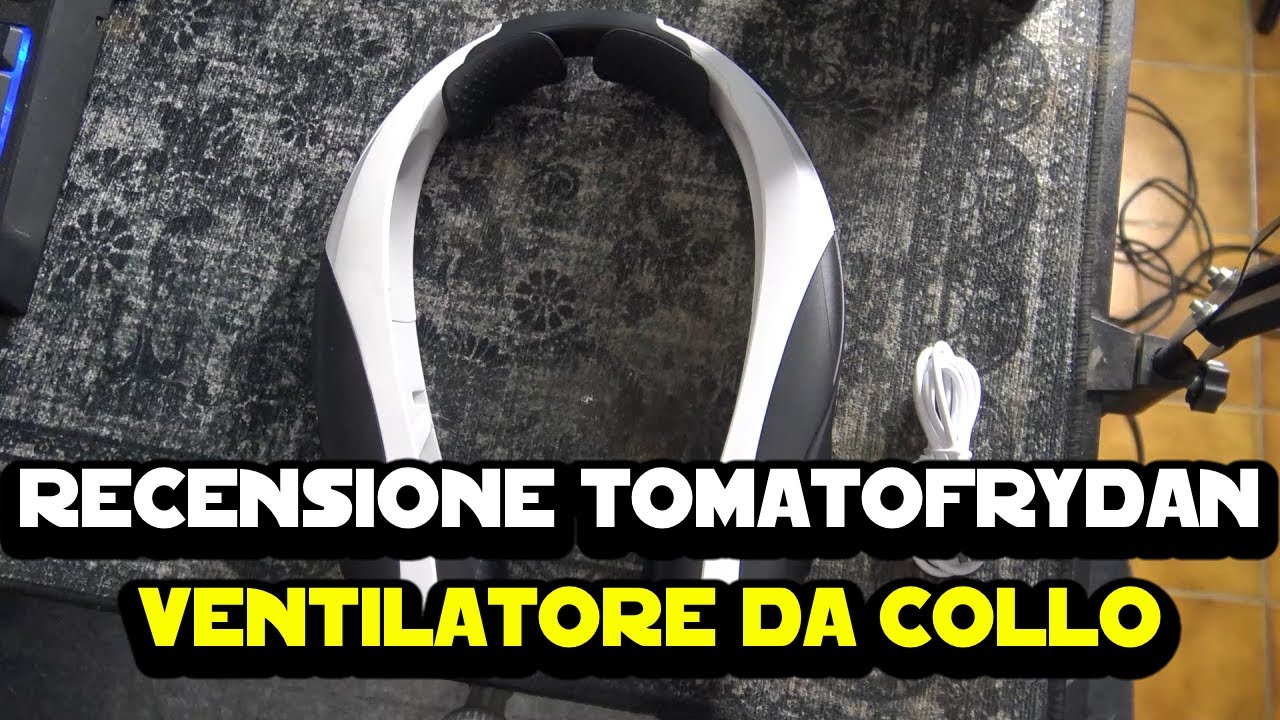 Tomatofrydan Ventilatore da Collo Portatile 6000 mAh – Recensione Completa 🌬️