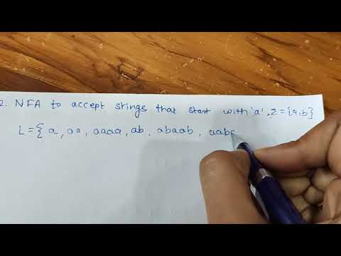NFA Examples & Solving Steps | Automata Theory