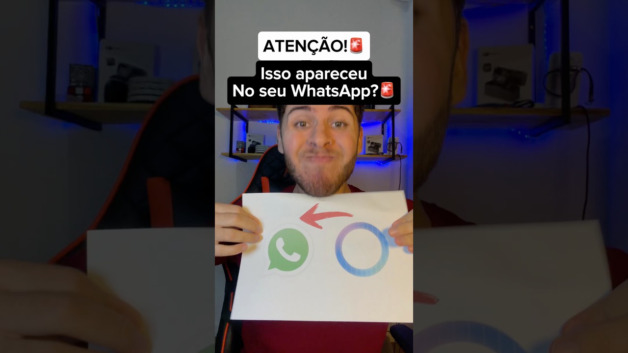 Cuidado você sabe pra que serve esse ícone no seu WhatsApp? 😳
