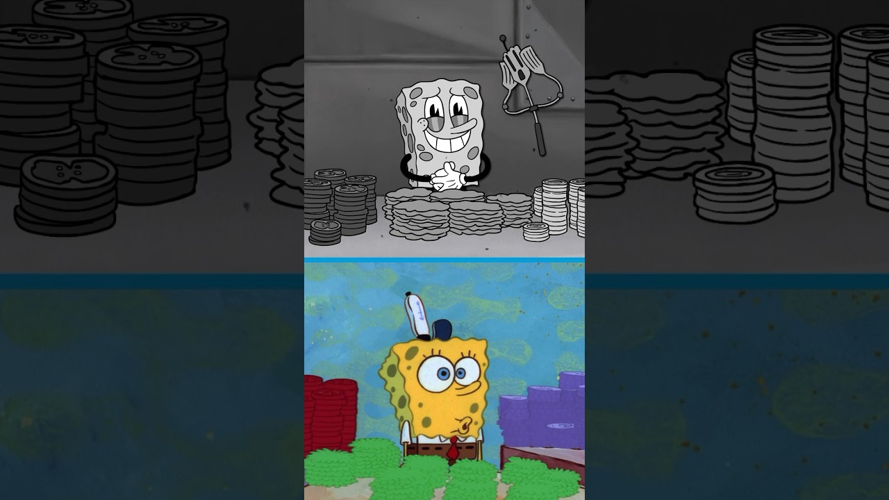 SpongeBob's First Episode in Black & White π€