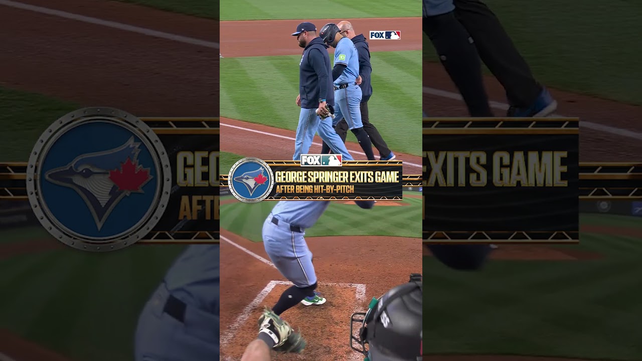 Blue Jays' Springer Leaves Game After Knee Injury 😬