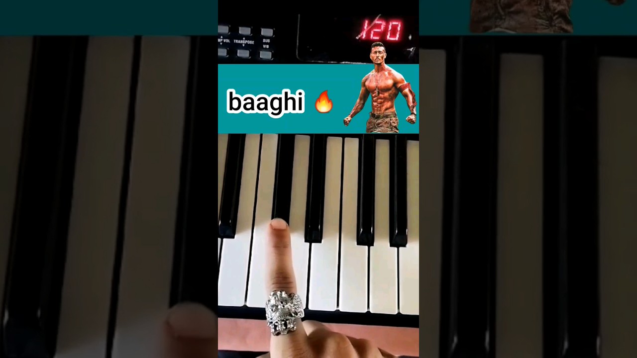 Baaghi 3 Theme Piano Cover 🎹 | Get Ready to Fight - Short & Easy Tutorial