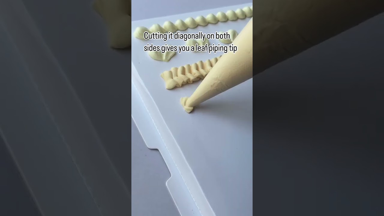 Piping Bag Hacks for Perfect Cakes 🍰