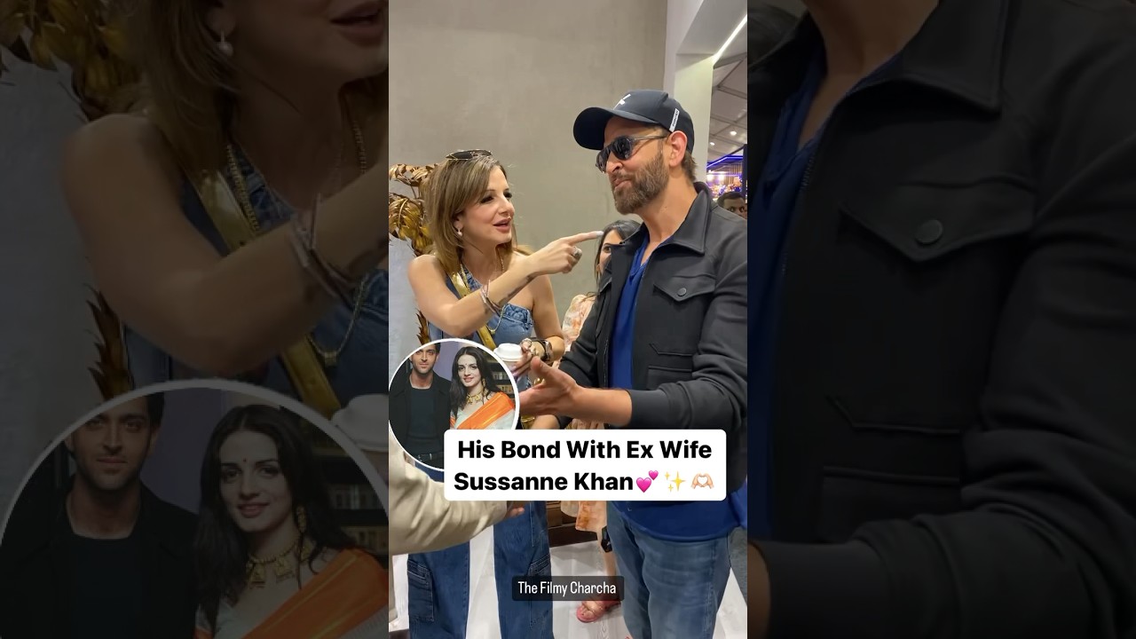 Hrithik Roshan and Sussanne Khan's Heartwarming Bond After Divorce ✨