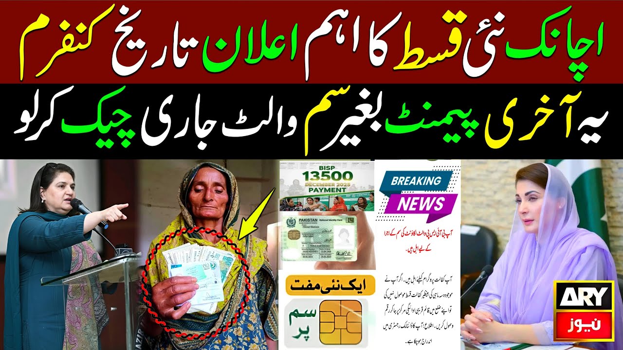 Benazeer Income Sport Program Online Check 2026