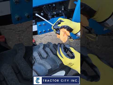 LS Tractor- How to check your oil on the MT1 series
