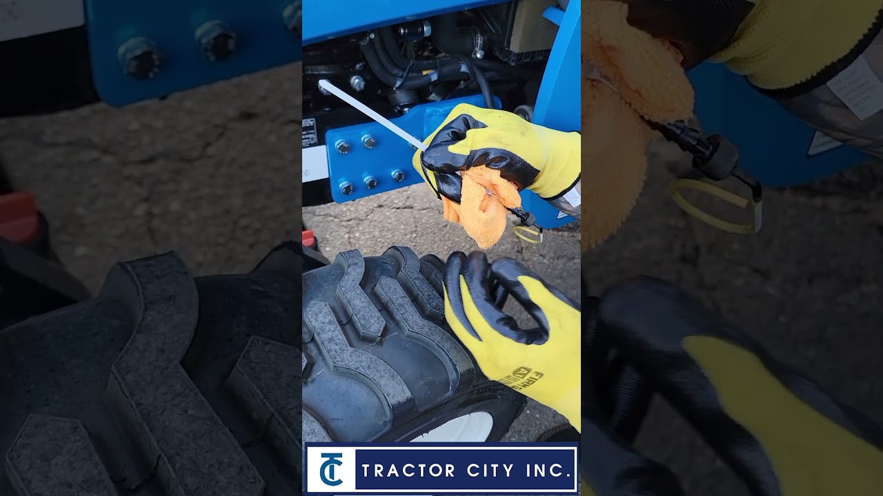 Quick Guide: Checking Oil on LS Tractor MT1 Series 🚜