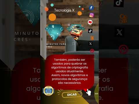 Criptografia pós-quântica #tecnologia #dicas #noticias #curiosidades #dinheiro #brasil