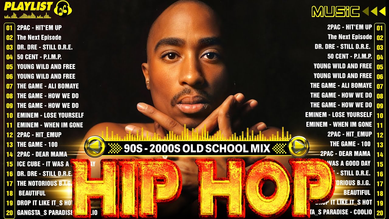 Old School Hip Hop Mix: 50 Cent, Snoop, Biggie & More 🎤