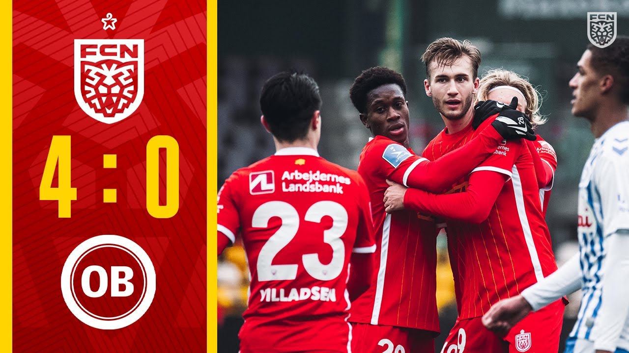 Superliga Træningskamp: FC Nordsjælland Dominerer OB 4-0 🏆