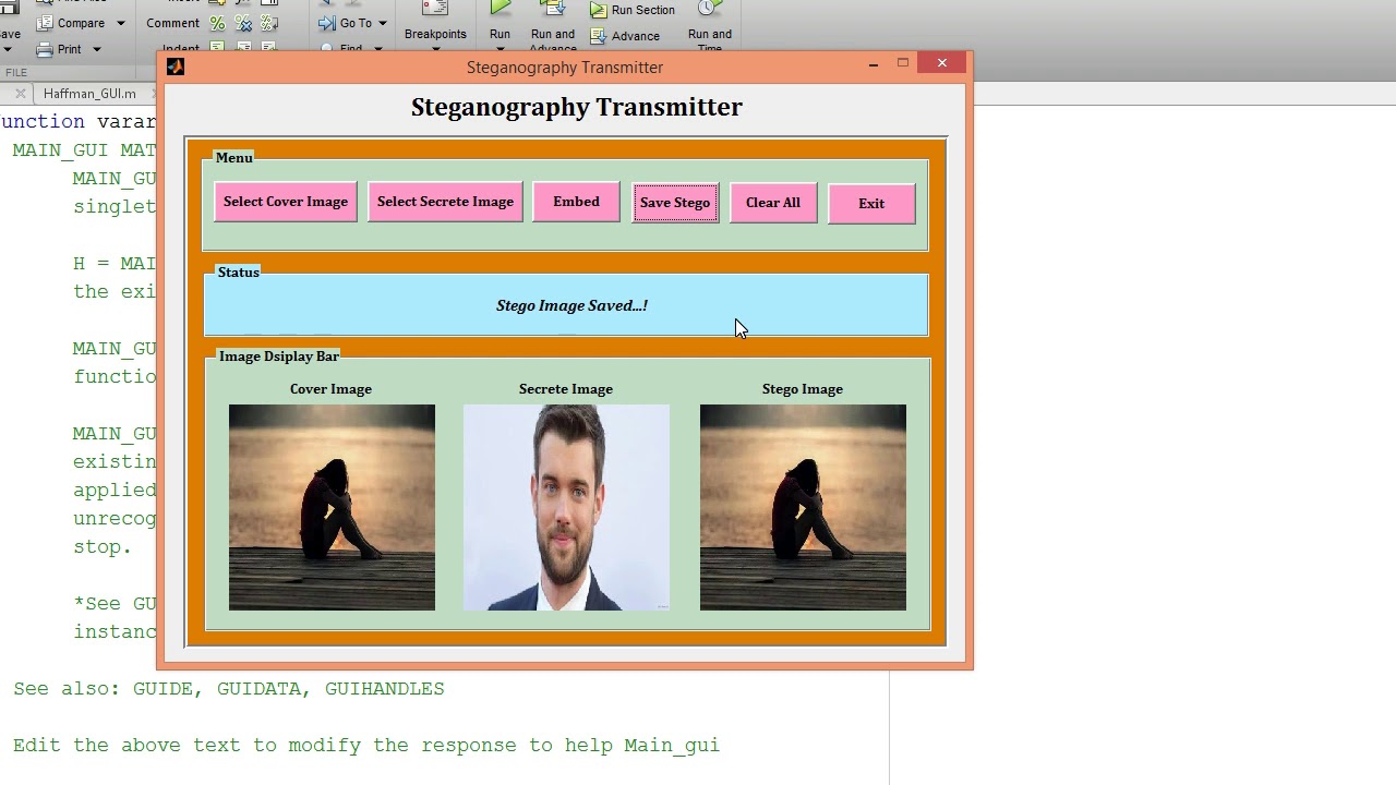 Learn How to Hide a Color Image Inside Another Using MATLAB Steganography 🖼️
