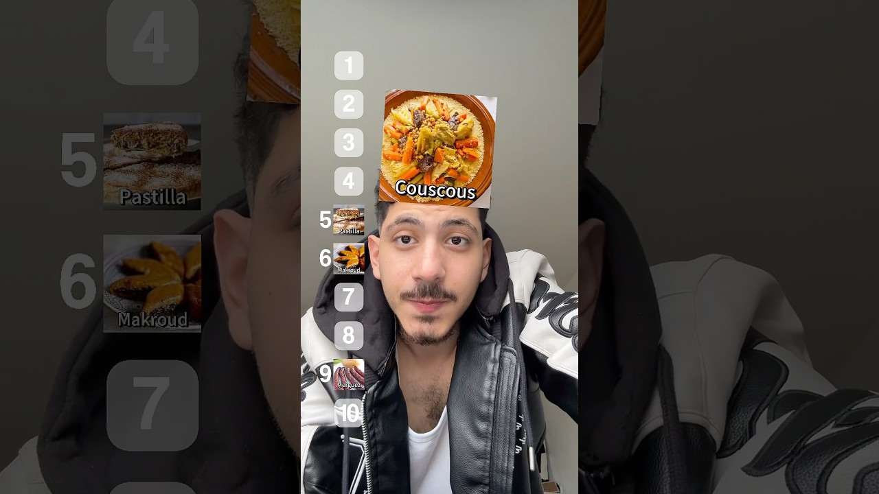 تقييم المأكولات المغربية 🇲🇦