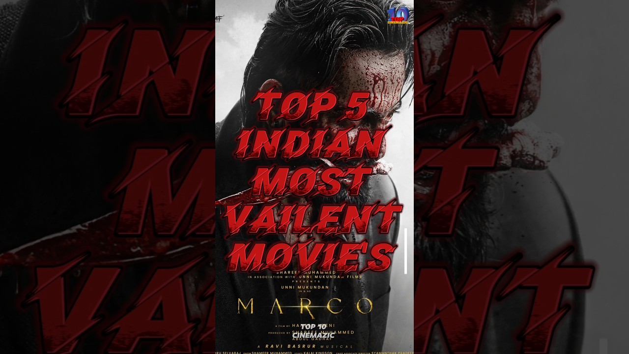 Top 5 Most Violent & Brutal Indian Action Movies Like Marco 🔥
