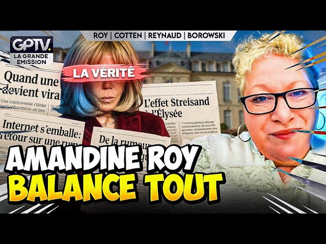 EXCLUSIF : Amandine Roy révèle tout sur l’affaire Brigitte Macron 🔍