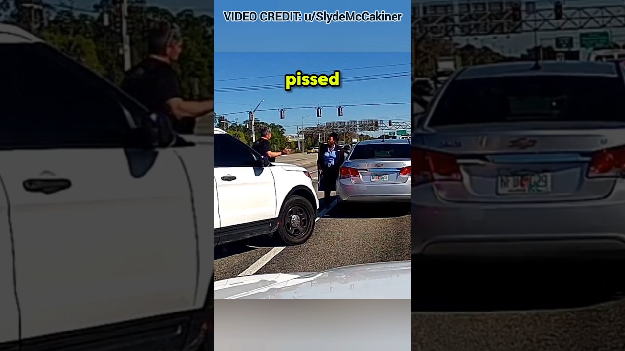 Driver Faces Instant Karma After Cut-Off 🚓