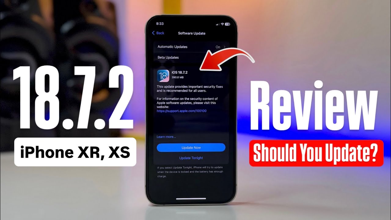 iOS 18.7.2 Update Review: Performance & Battery ⚡