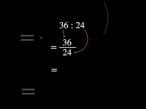 Convert ratio to fraction in seconds with this quick and easy tutorial