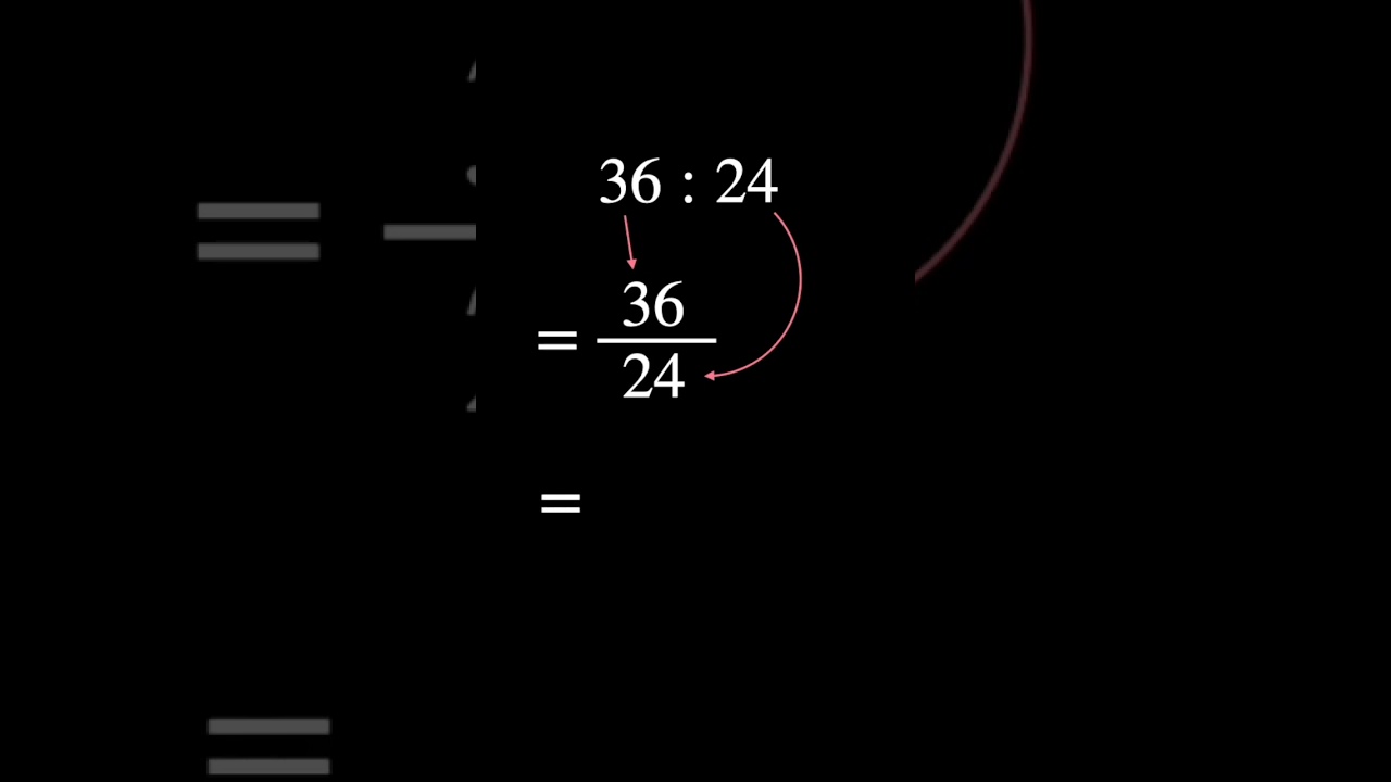 Quick & Easy Guide: Convert Ratios to Fractions in Seconds ⏱️