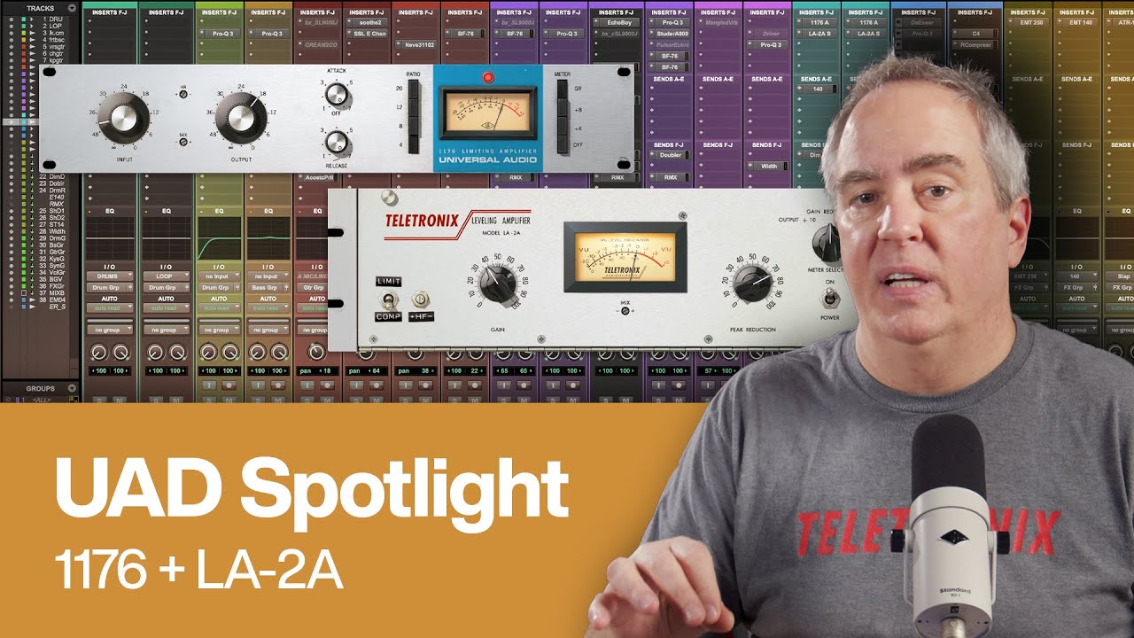 UAD Spotlight: Mastering Vocal Compression with UA 1176 & LA-2A 🎙️