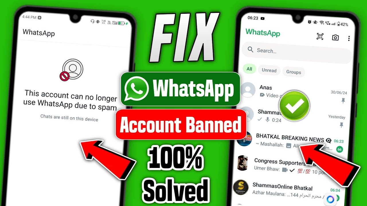 Fix WhatsApp Ban Due to Spam in 2024 🚫