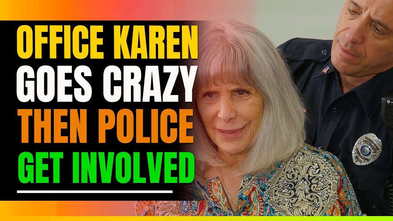Office Karen Causes Chaos, Police Called 🚓