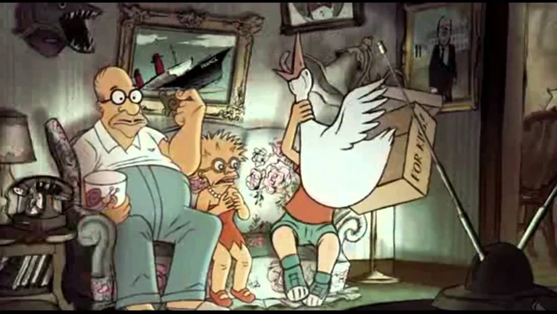 The Simpsons Couch Gag by Sylvain Chomet 🎨