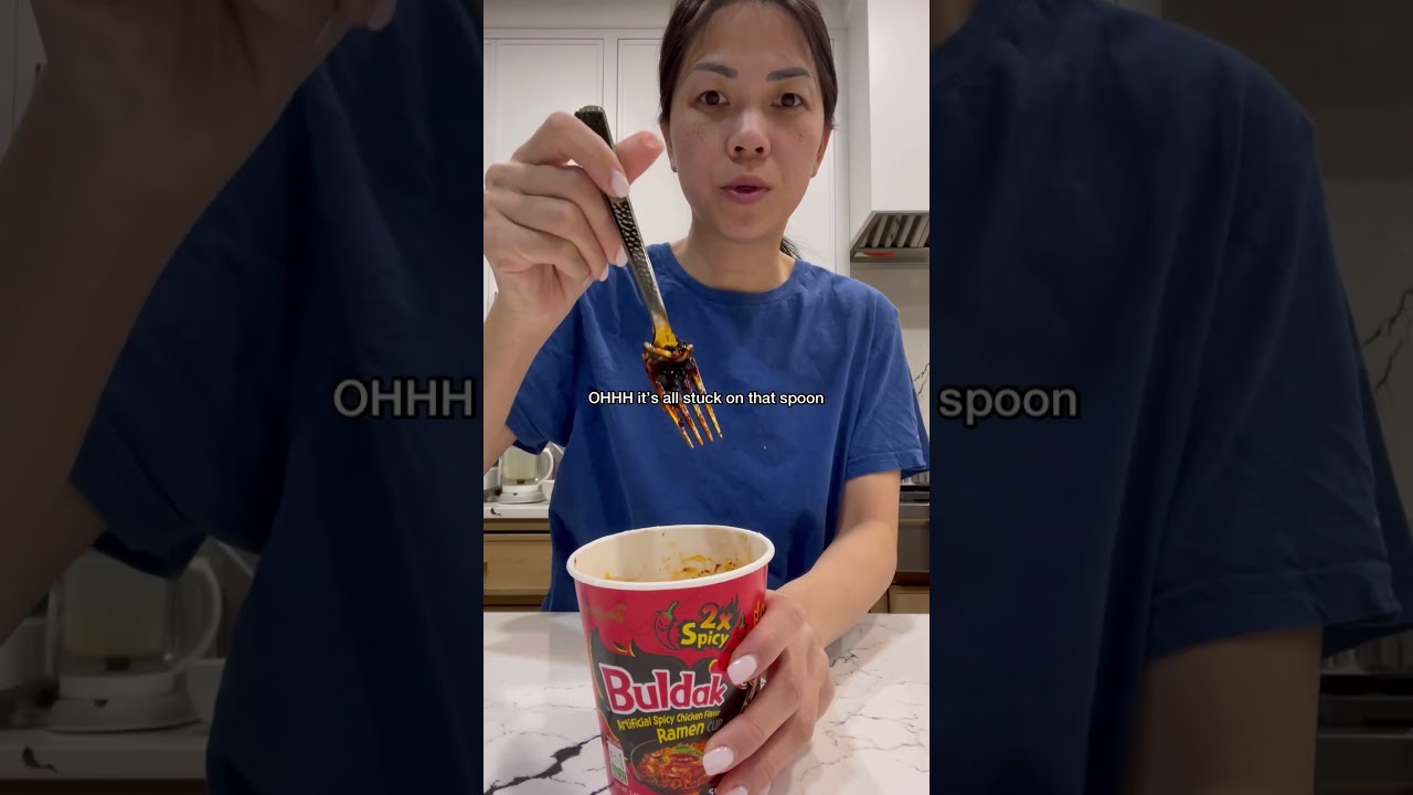 Buldak 2x Spicy Noodle Challenge 🌶️
