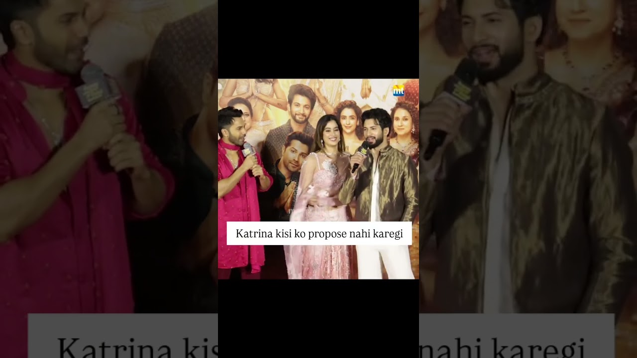 Varun Dhawan Reveals Vicky Kaushal's Proposal & More