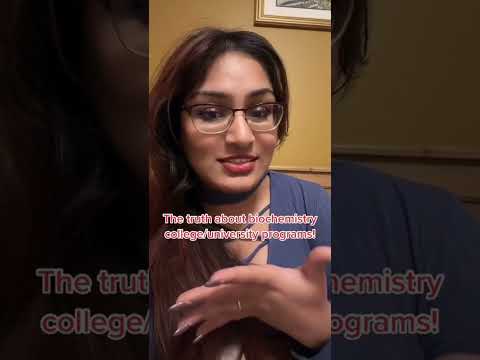 Watch this BEFORE choosing Biochemistry!!