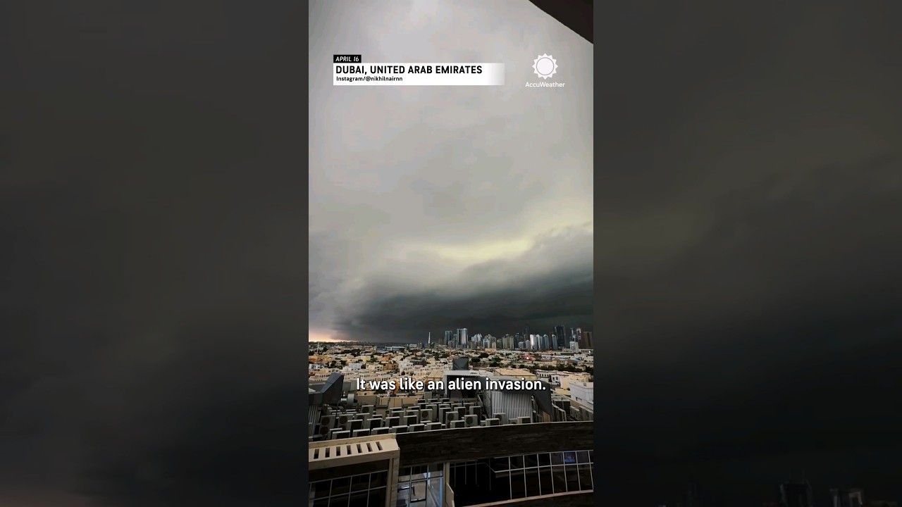 Dubai Storm Described as 'Like an Alien Invasion' by Eyewitness