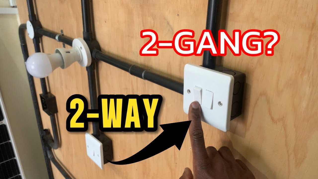 Wiring a 2-Way 2-Gang Switch | Top Heights Electricians
