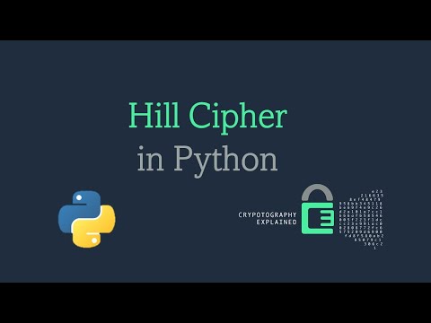 Hill Cipher Python