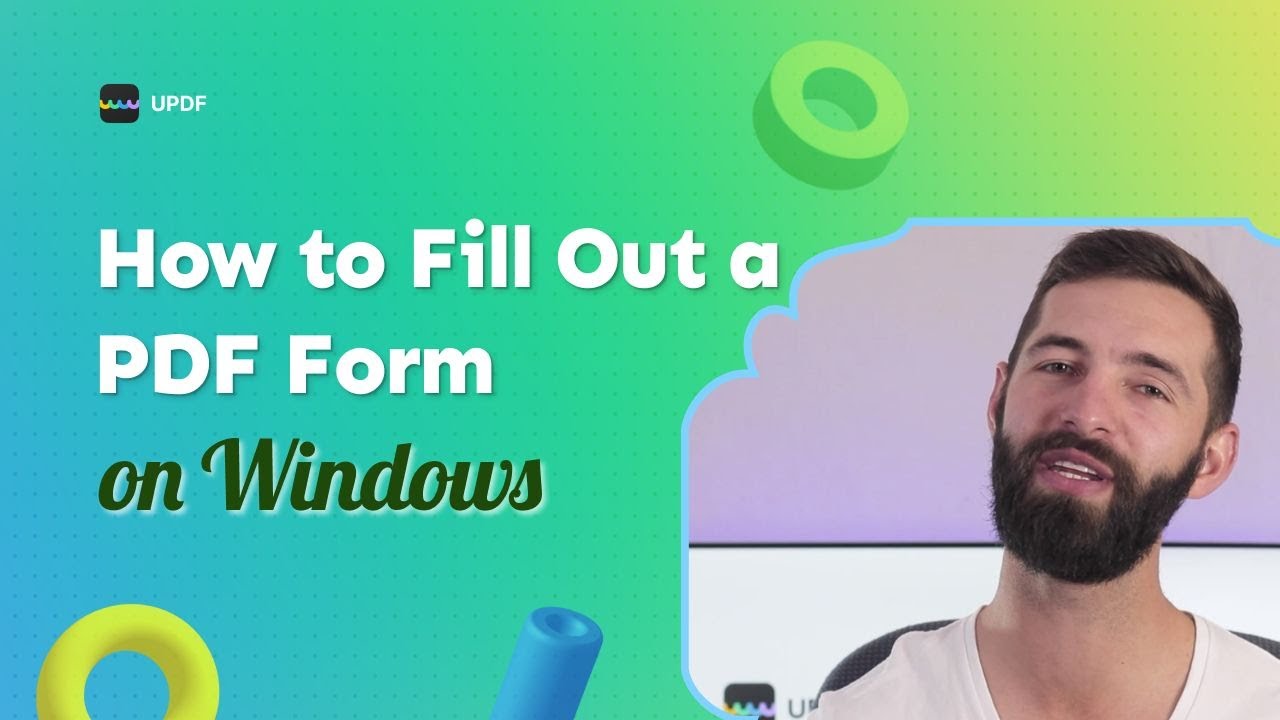 How to Fill Out a PDF Form on Windows 10/11?