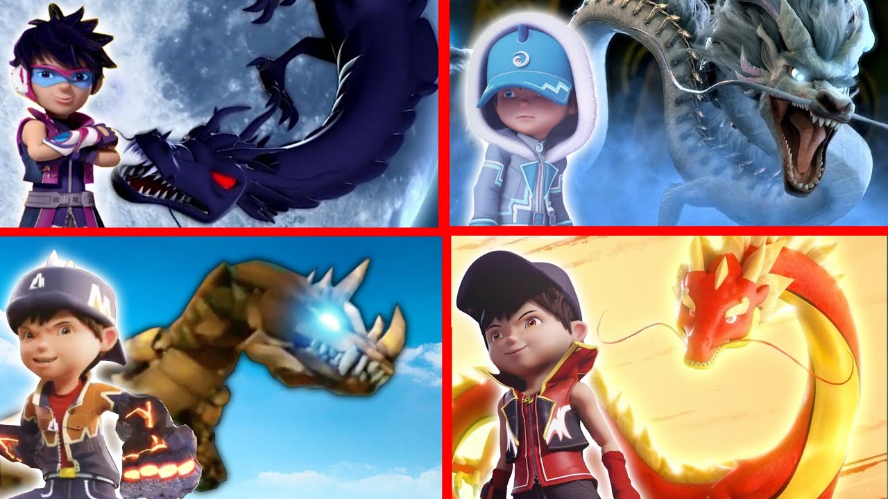 Rahsia 7 Naga Elemental dalam Boboiboy! Fan-art & Fan-fic Eksklusif π