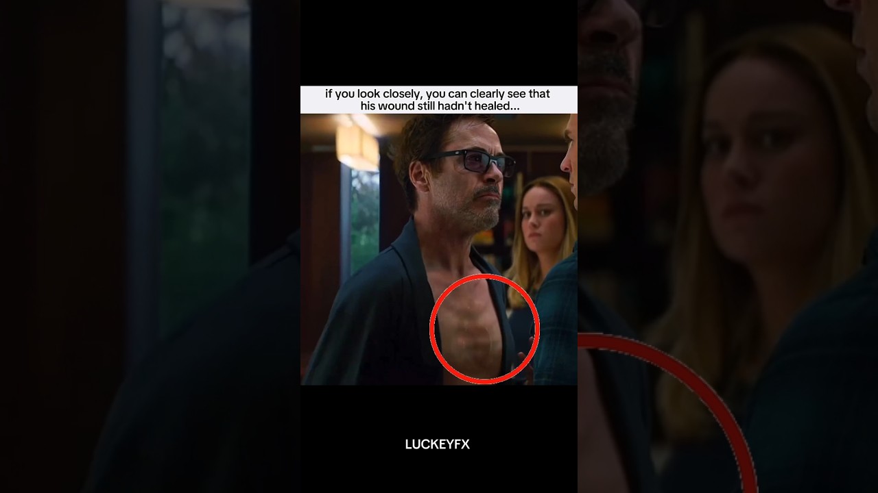 Tony’s Hidden Wound: No Arc Reactor Needed 🦾