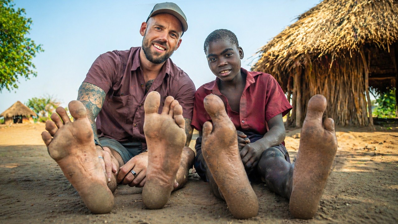 24h with Zimbabwe's Ostrich-Footed Vadoma Tribe π¦