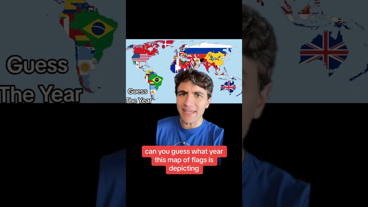 Guess the Date of This Flag Map 🗺️