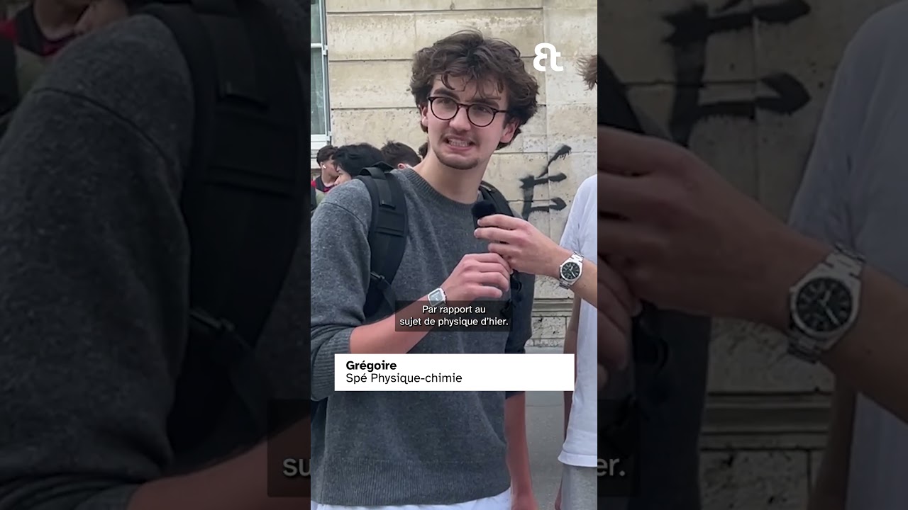 Bac 2024 (physique) : les réactions #bac #bac2024 #lycee