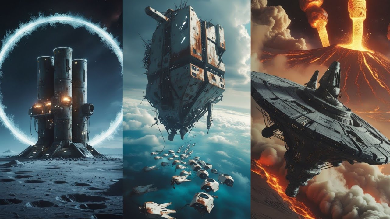 Abandoned Space Stations on Alien Worlds 🚀