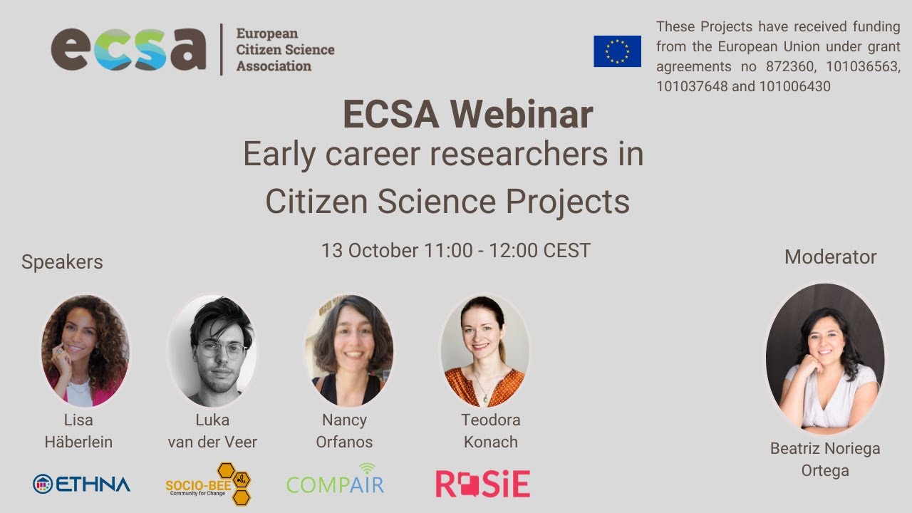 Early Career Researchers in Citizen Science 🌍