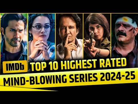 Top 10 Highest Rated Indian Web Series | New Hindi Series 2024-25 | Bharat Munch