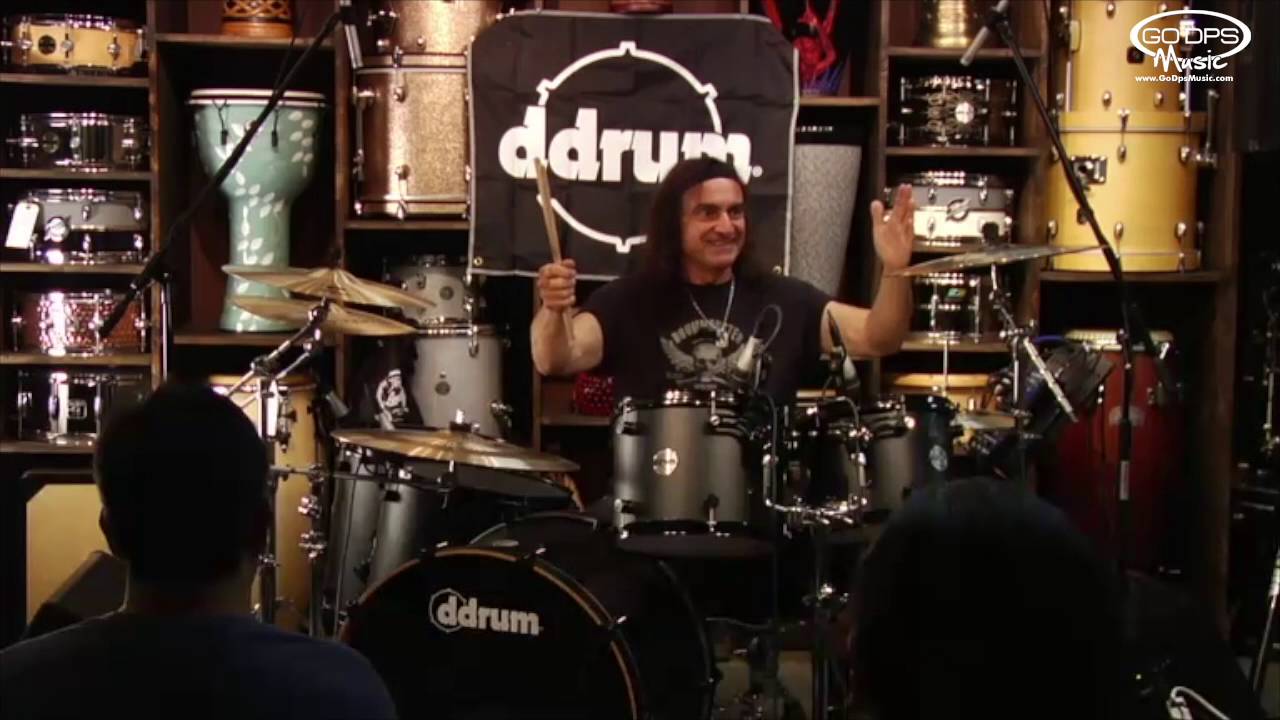 Vinny Appice Live Clinic 2013 at GoDpsMusic 🎸