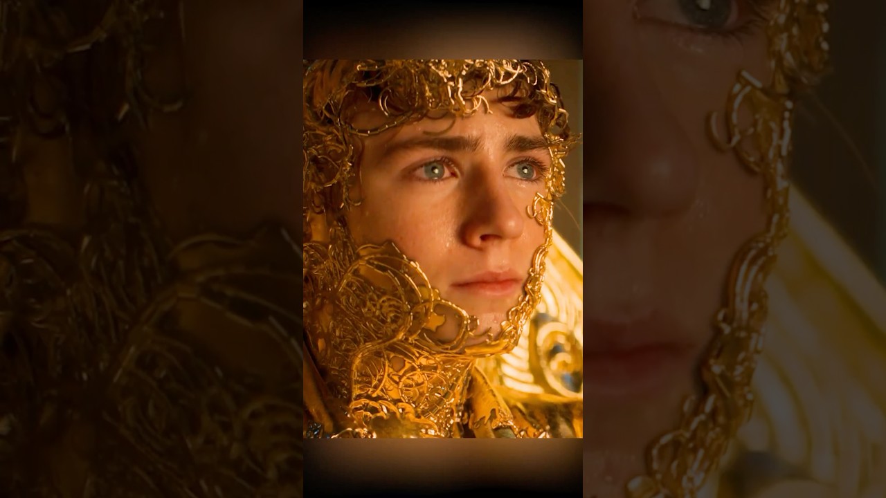 Throne Turns Men to Gold in Percy Jackson #shorts