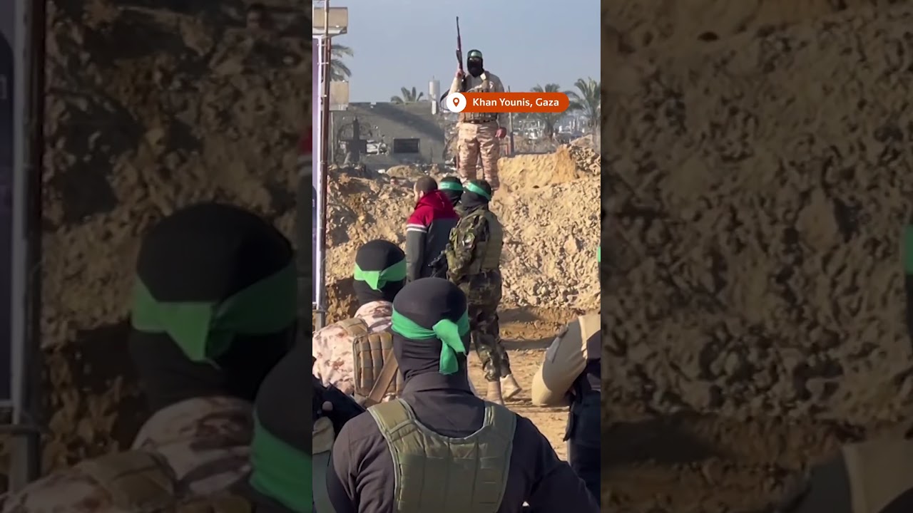 Hamas Frees 3 Israeli Hostages in Gaza Swap